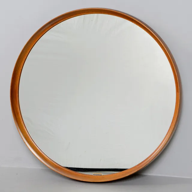 ÖSTEN KRISTIANSSON. Spegel, teak, Luxus, Vittsjömöbel, 1960-tal.