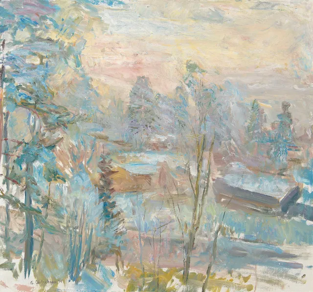Dietrichson, Gunnar — "Vintersol II" 1974