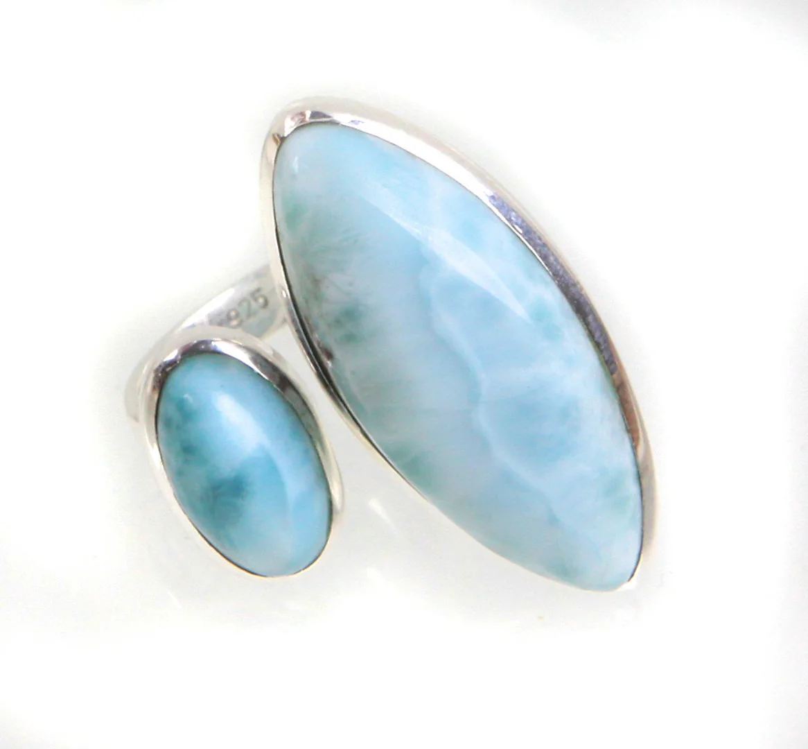 LARIMAR RING, SILBER 925. — Rings — Auktionshaus Bossard