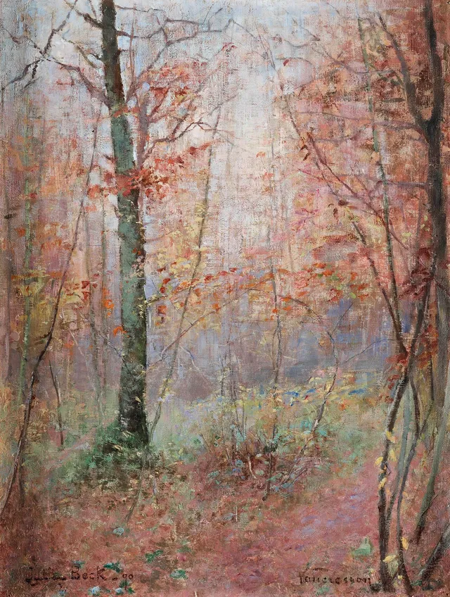 Julia Beck, "Fin d'Octobre, Vaucresson".
