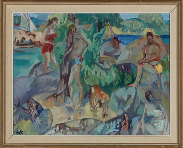 Kraugerud, Ragnar — Badere på sommerdag
