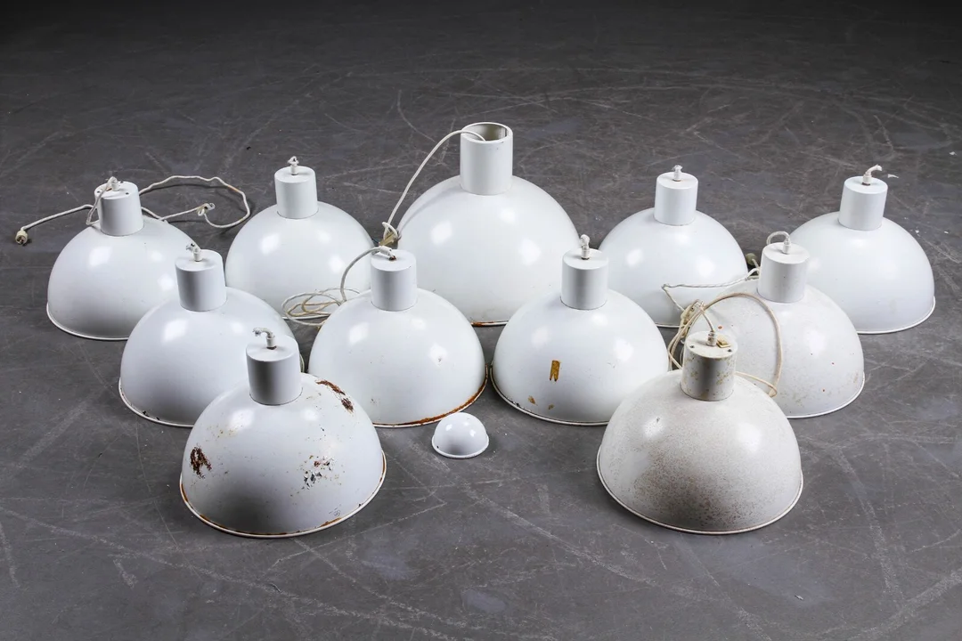 Jo Hammerborg for Fog & Mørup. En samling pendler, model Bunker (11) — Lamps and lighting/Pendant lights — Lauritz