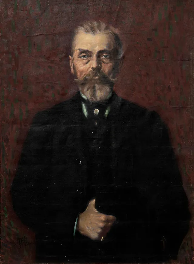 Axel Kulle, Mansporträtt.