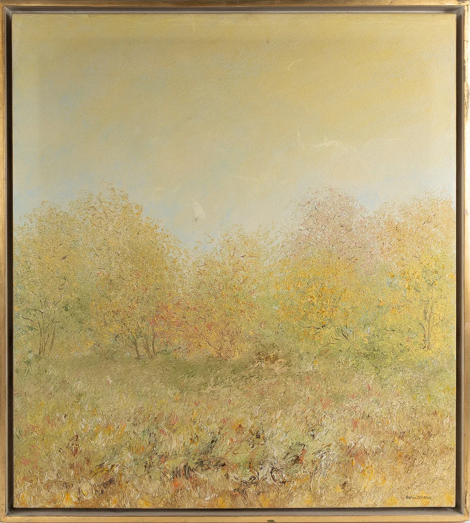 KARIN OLSSON. "Höst" ur "De fyra årstiderna". — Paintings — Stockholms Auktionsverk Helsingborg
