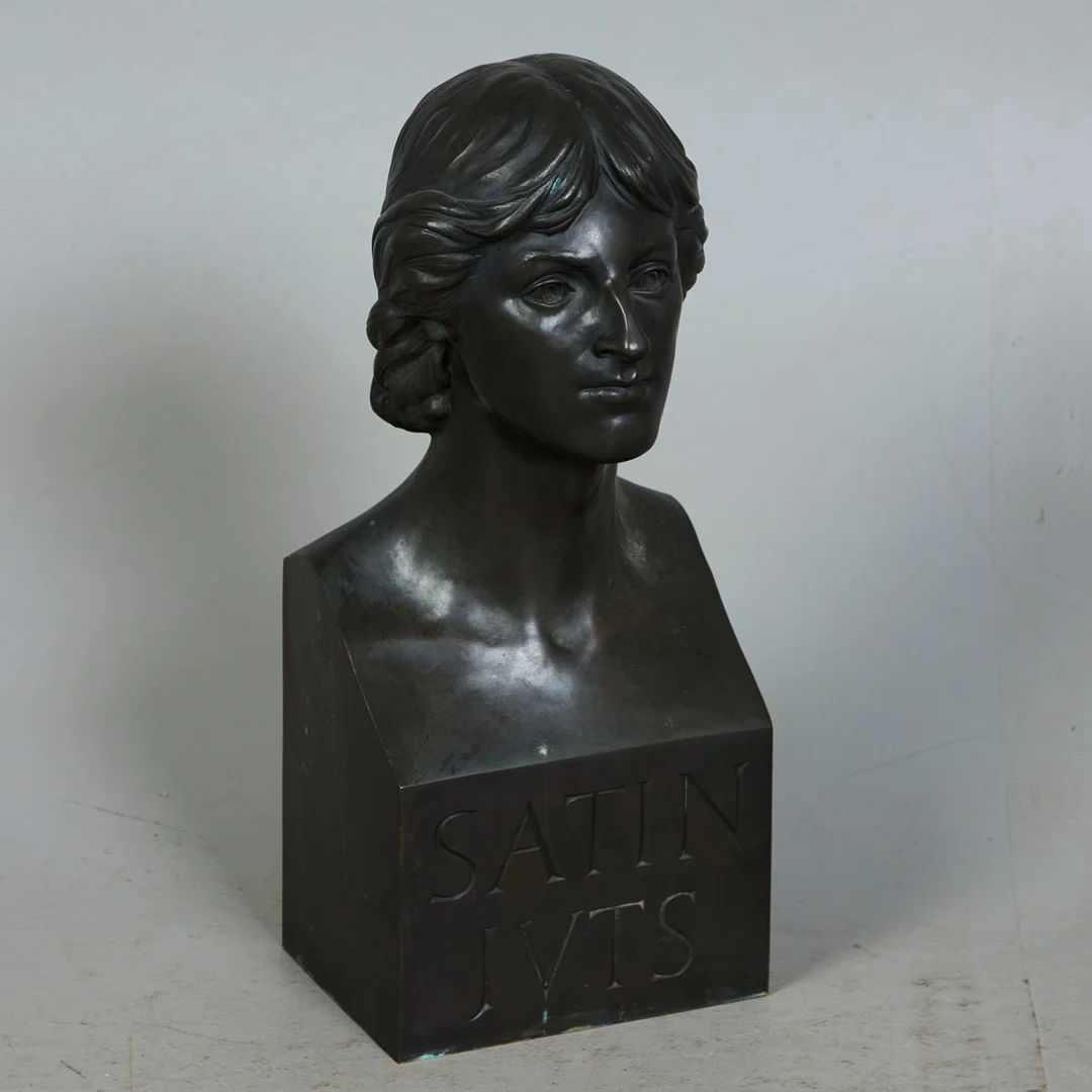 Unbekannte/r Künstler*in, Skulptur / Figur, 'Satin Juts', Bronze. — Sculptures & Bronzes — Stockholms Auktionsverk Köln