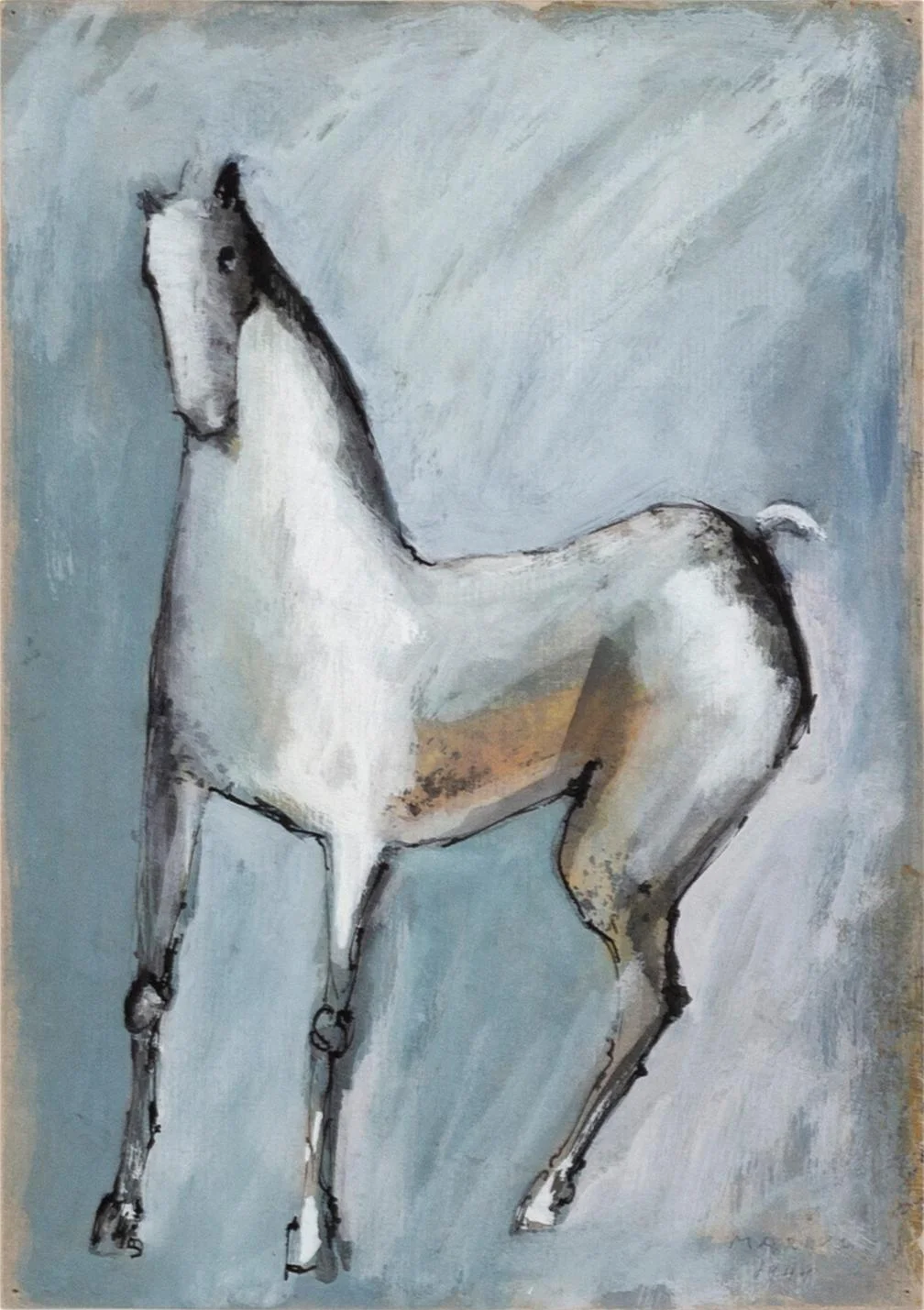 Marino Marini, Cavallo. — Bukowskis
