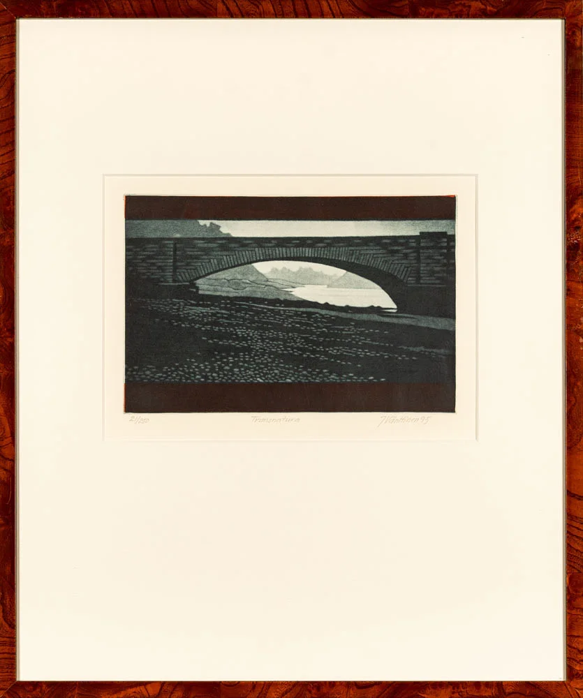 JUKKA VÄNTTINEN. Litografi, "Transnatura". — Engravings & Prints — Norrlands Auktionsverk