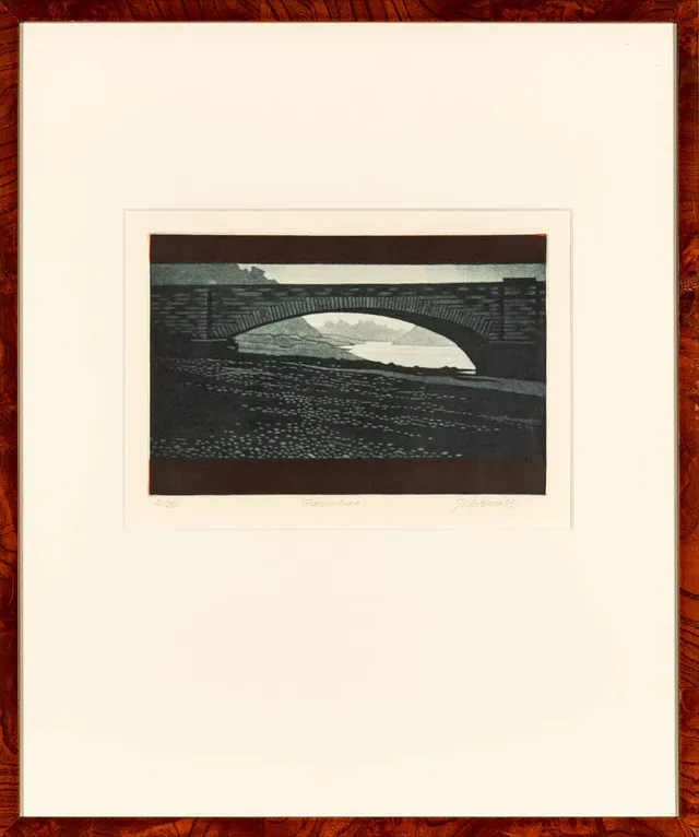 JUKKA VÄNTTINEN. Litografi, "Transnatura".