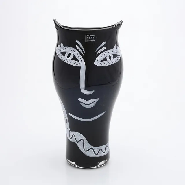 ULRICA HYDMAN-VALLIEN. VAS, HANDMÅLAD DEKOR, "OPEN MINDS", KOSTA BODA ARTISTS CHOICE.
