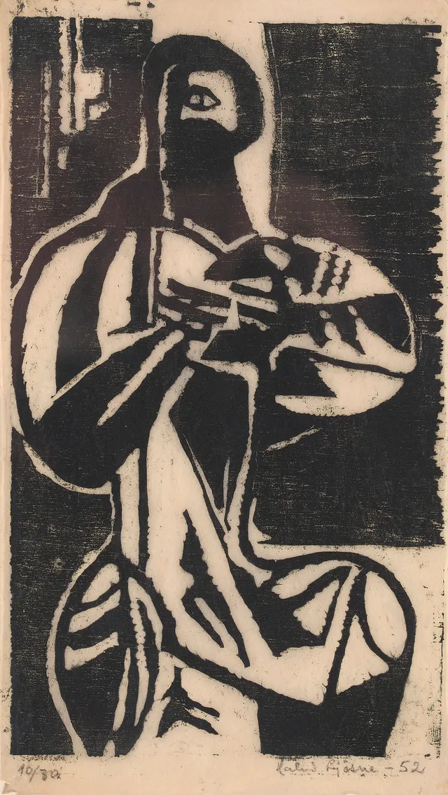 Ljøsne, Halvdan — Figurkomposisjon, 1952
