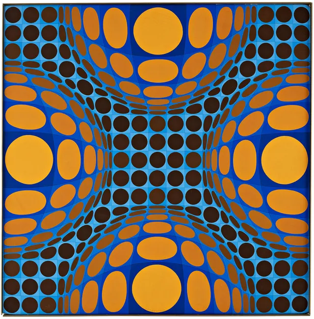 Victor Vasarely, "Lango 2774".