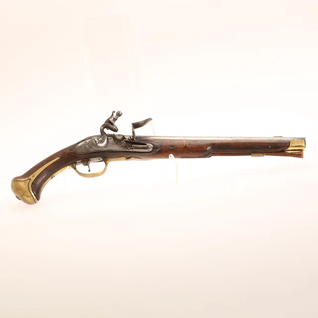 FLINTLÅSPISTOL, m/1738 för kavalleriet, Jönköping, 1700-tal.