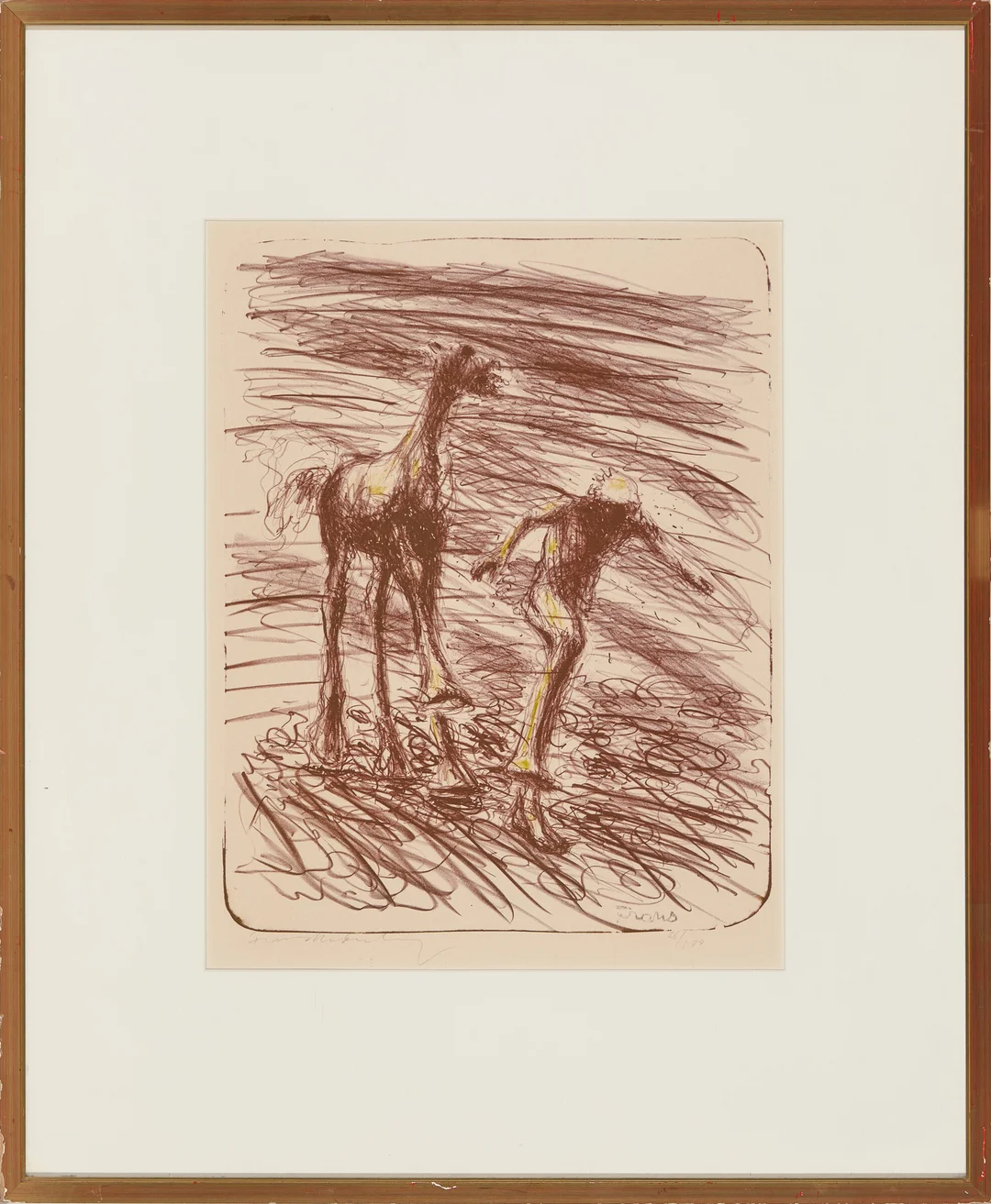 Widerberg, Frans — "Døden" 1973 — Kunst/Grafikk — Blomqvist