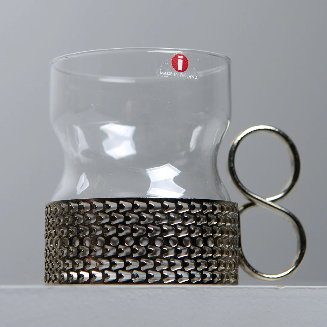 TIMO SARPANEVA. Teglas, 12 st, "Tsaikka", Iittala, Finland. — Utility glass — Formstad Auktioner