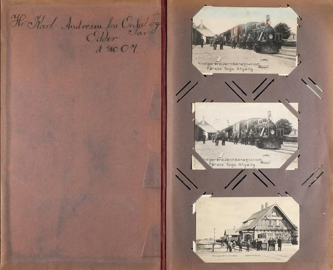 Postcards. Impressive coll. AMAGER with ca. 275 old cards. Nearly all with better and useful motifs — Stamps, Covers & Postal History/Denmark/Postkort — Bruun Rasmussen