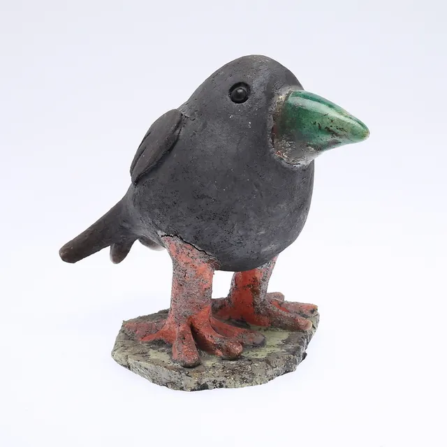 FIGURIN, fågel, keramik.