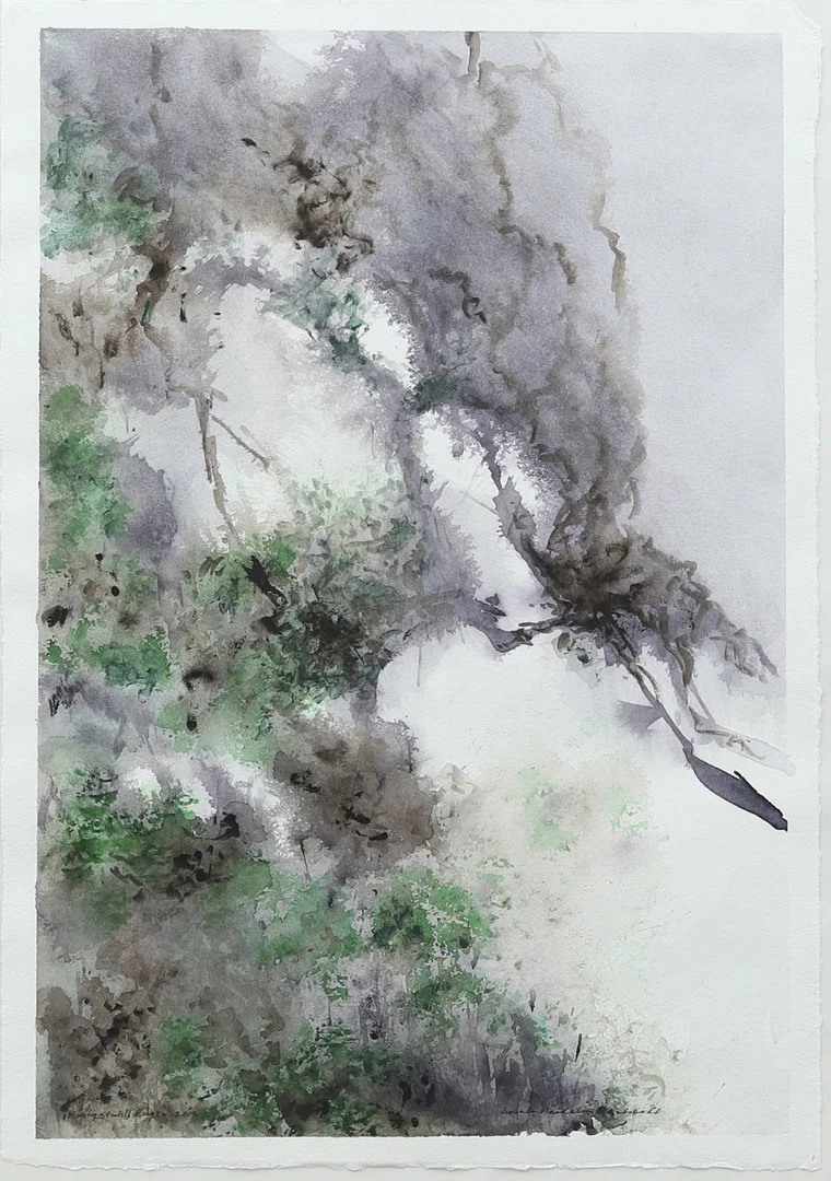 URSULA HÄRDELIN KARLSTEDT (1937-2022). Betitlad, akvarell, signerad. — Paintings — Garpenhus Auktioner