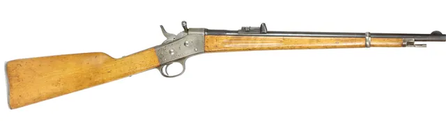 GEVÄR KARBIN, Rollingblock, fabrikat Carl Gustava, modell fm/1870-1887, kaliber 8x58RD, tillv.nr 1486, se-nr SE2179497.