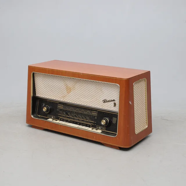 RADIO, Blaupunkt Riviera, omkring 1900-talets mitt.