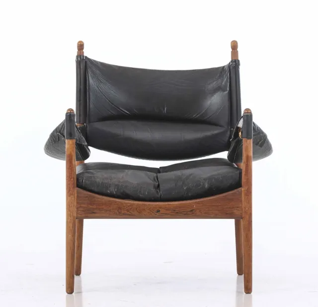 Kristian S. Vedel for Søren Willadsen. Rosewood armchair, model 'Modus'