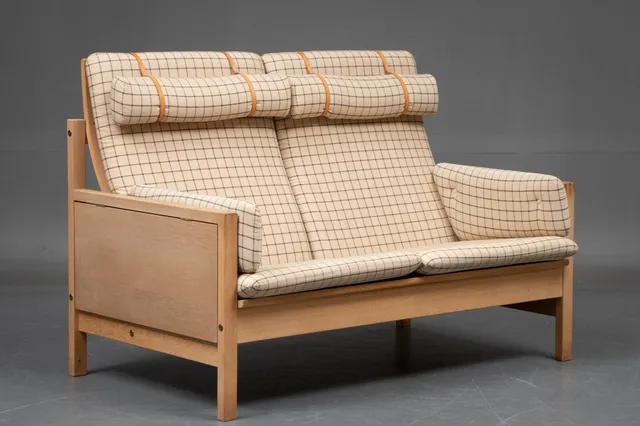 Børge Mogensen, to-pers højrygget sofa, model 2252