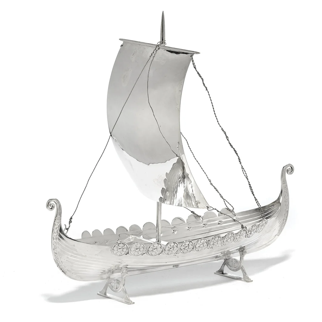 Vikingskip — Vikingskip — Gjenstand/Sølv — Blomqvist