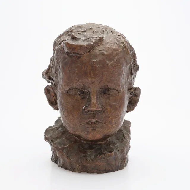 DAVID JÄGERSKOGH. SKULPTUR, BYST.