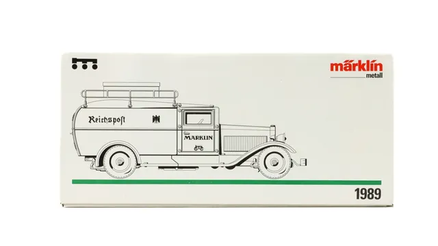 Märklin 1989 Metal: Mechanical Reichspost car