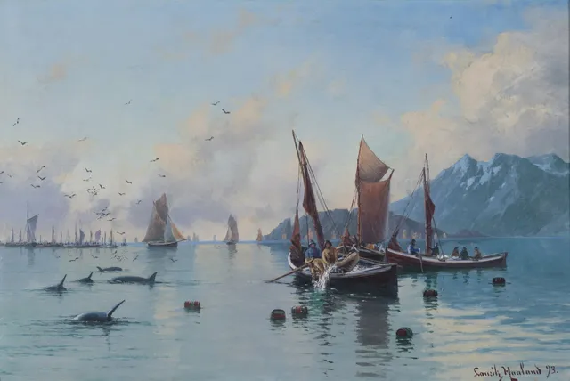 Haaland, Lauritz — Sildefiske, 1893