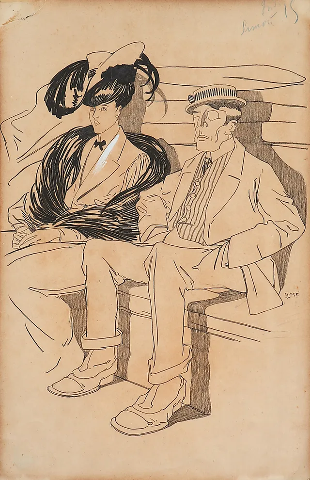 XAVIER GOSÉ. Couple.
