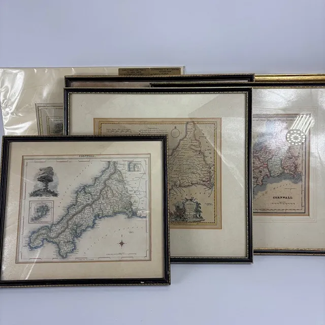 MAPS OF CORNWALL.