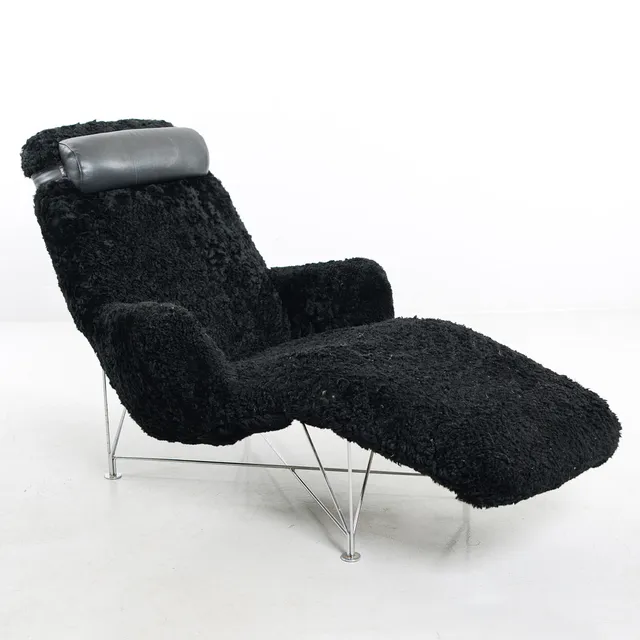 KENNETH BERGENBLAD. Vilfåtölj, "Superspider", Dux, formgiven 1987.
