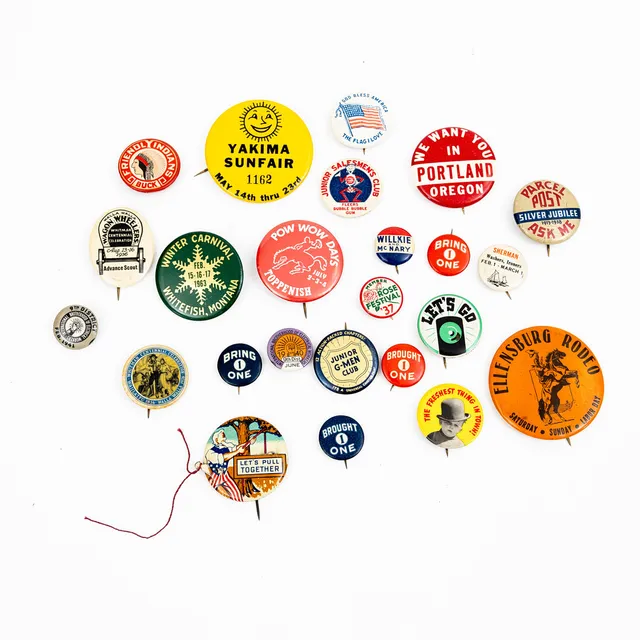 PINS, 24 stycken, USA, 1900-talets första hälft.