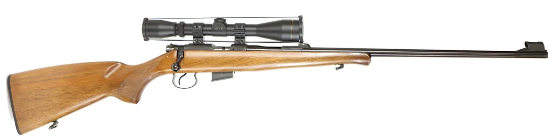 KULGEVÄR, fabrikat Brno, modell CZ 452 ZKM Lux, kaliber .22 Win Mag, tillv.nr 760139, se-nr SE2120148. — Rifles — Walter Borg