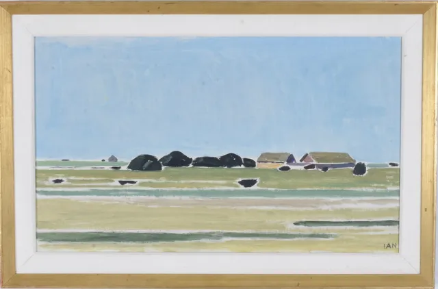 IVAR ANDERSSON. Olja på duk.