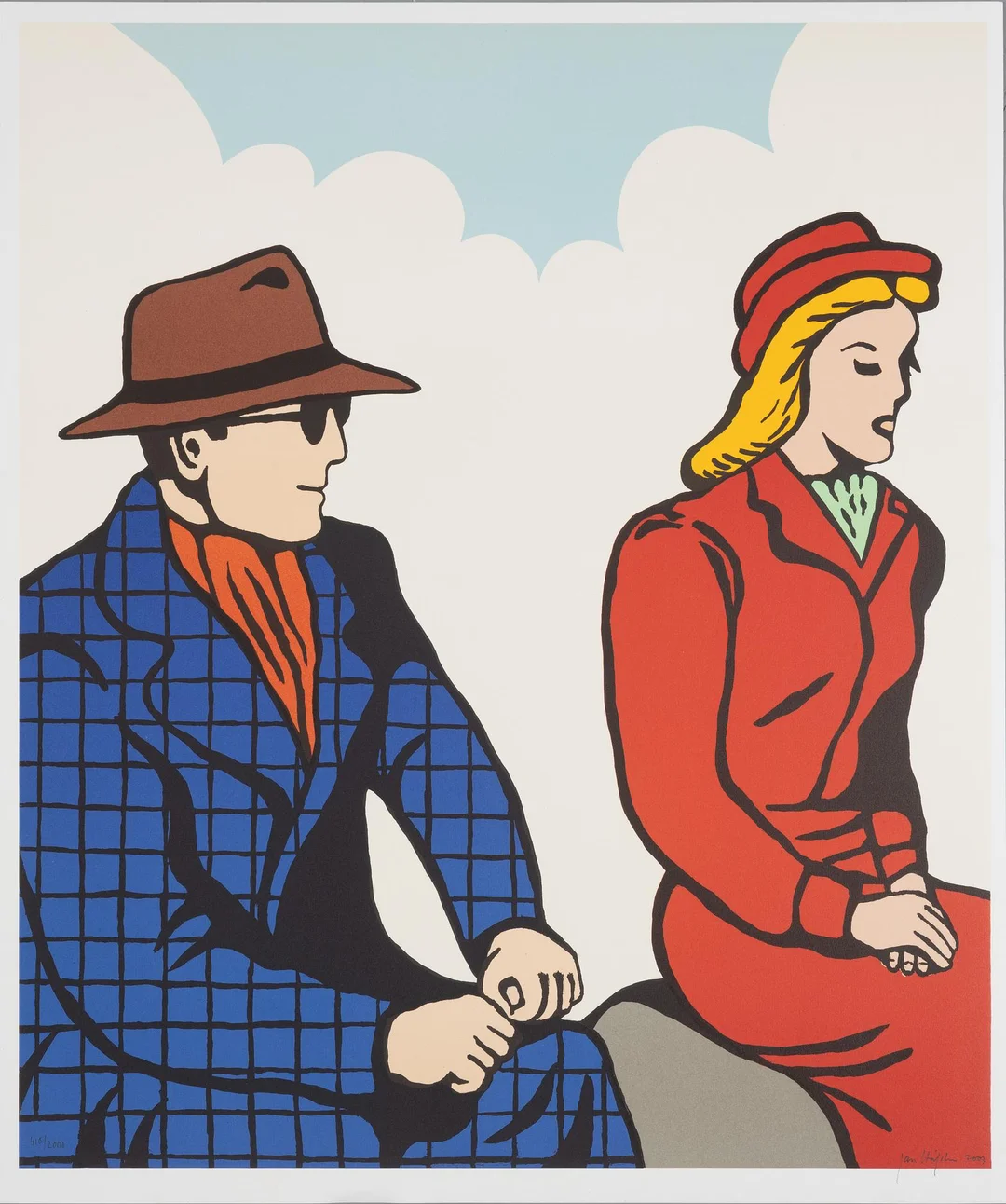 Jan Håfström, "Mr. Walker" (From Walker with Love). — Konst/Grafik — Bukowskis