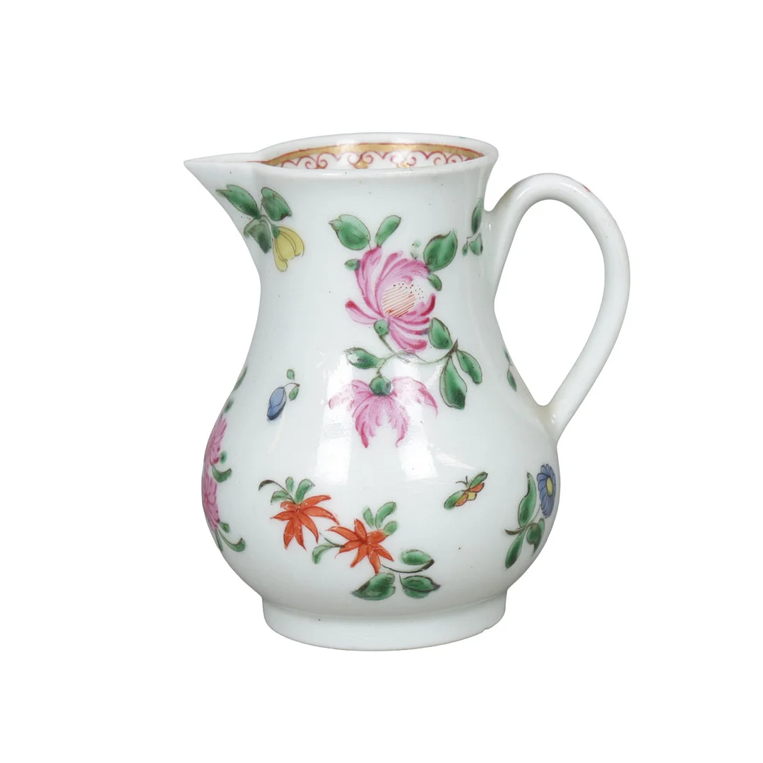 AN 18TH CENTURY WORCESTER SPARROW BEAK JUG. — European — Bishop & Miller
