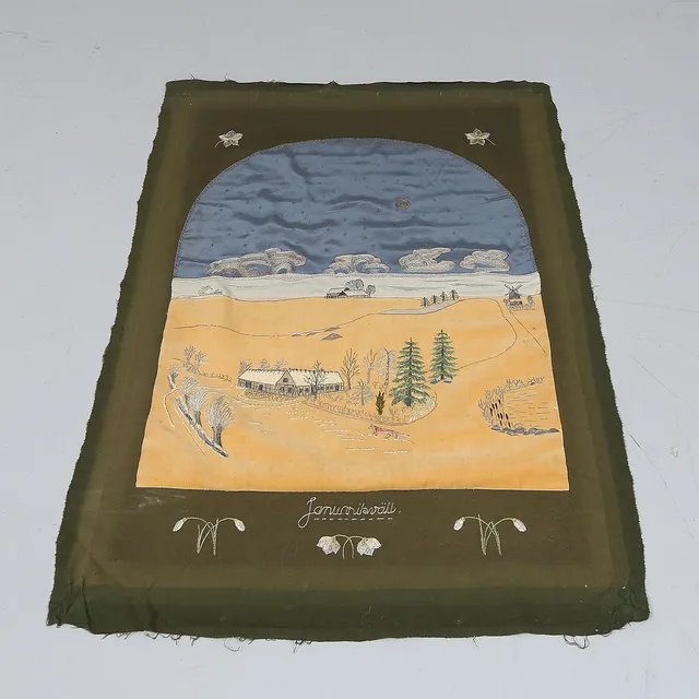 TEXTIL/BRODYR, "Januarikväll", sekelskiftet.