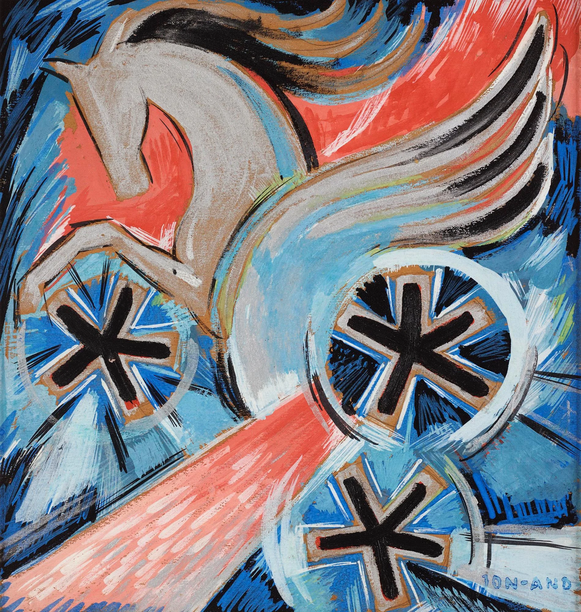 John Jon-And, "Stjärnhästen l". — Bukowskis