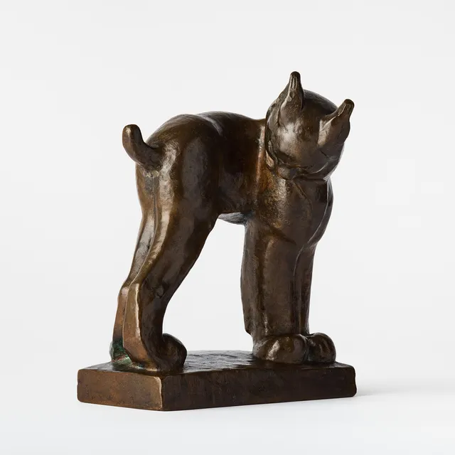 JUSSI MÄNTYNEN. “Playful lynx”.