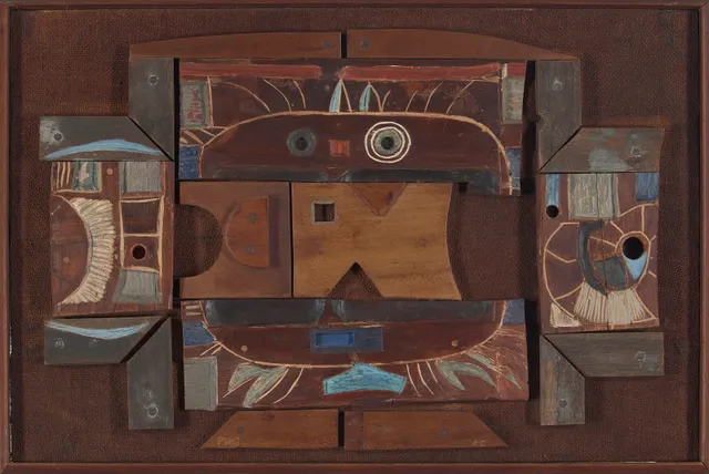 Gauguin, Paul René — "Minde om en gammel by ved havet II" 1970