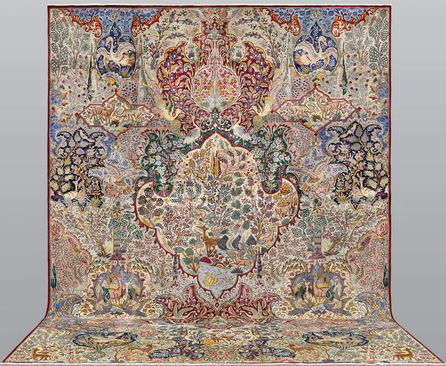 MATTA, Figural kashmar, fine, 380*300 cm.