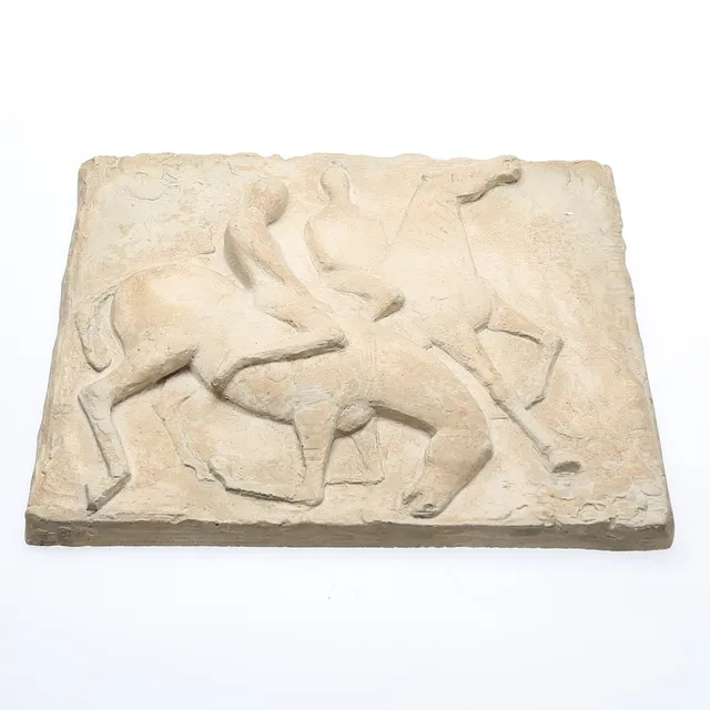 IB BRAUN. RELIEF, konststen, upplaga 500, 1900-tal.