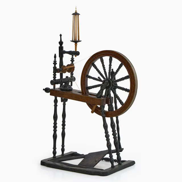 SPINNROCK, allmoge, bär datering 1789.
