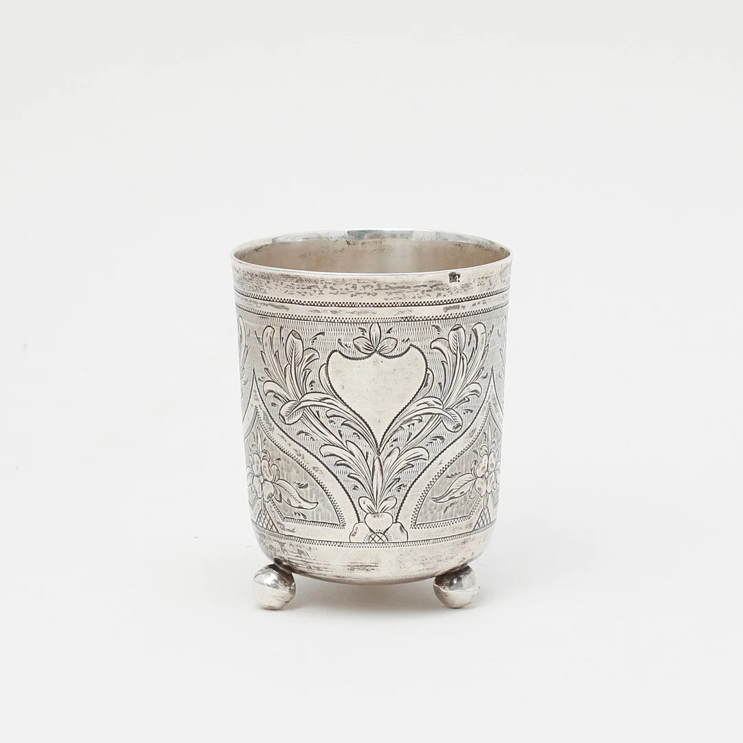S.M. IKONNIKOV. Bägare, silver, Moskva, 1872. — Silver — Göteborgs Auktionsverk