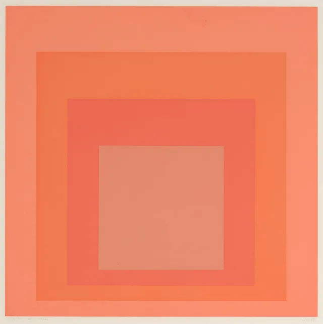 Albers, Josef — "JHM-I" 1973