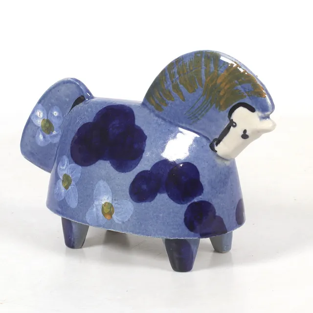 TIMO  SARVIMÄKI. Figurin, Häst, keramik, Designhuet.
