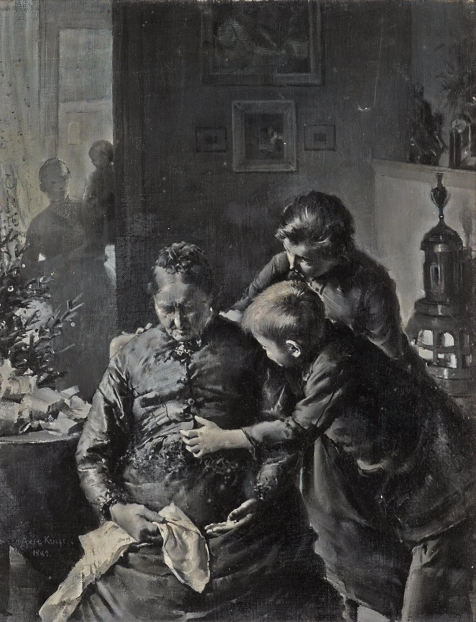 Axel Kulle, Efter julkalaset. — Bukowskis