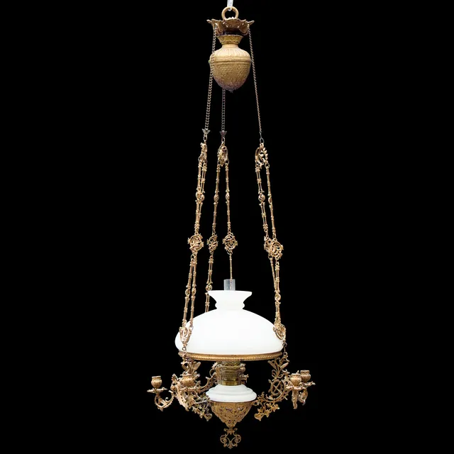 TAKKRONA, fotogenlampa.