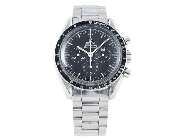 OMEGA, Speedmaster Professional (T Swiss Made T), "Tachymetre", Cal 861, Serie nr. 39925546, Ref nr. ST 145.022, Boett nr. 145.022-76 ST (HF), kronograf, herrur, 42 mm, stål, manuell, plexiglas, originallänk, viklås, Ref nr. 1171/633, ca 1979.